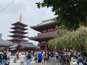 Vegan restaurants Tokyo Asakusa: Senso-ji Temple, steps from the best plant-based spots